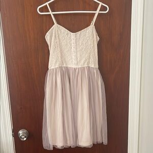 Band of Gypsies Tulle Corset Dress L
